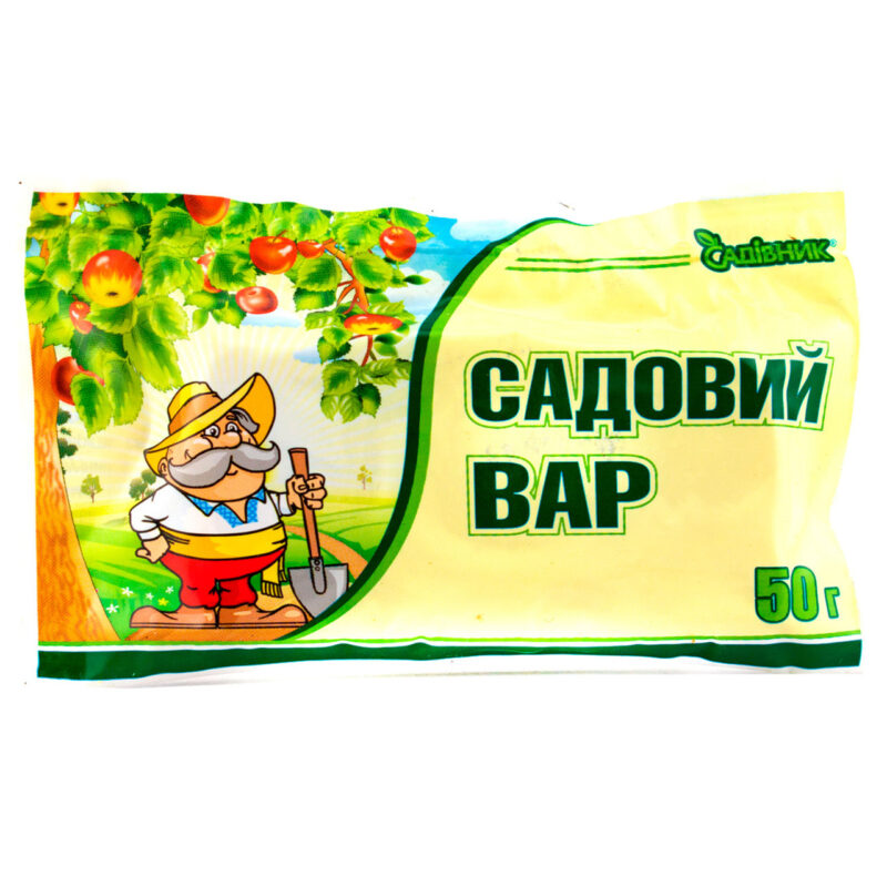 Садовий вар Садівник брикет 50 г