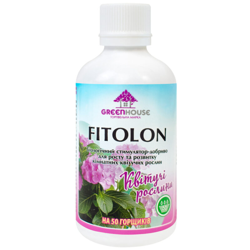 Біостимулятор-добриво FITOLON Квітучі рослини 100 мл Green House